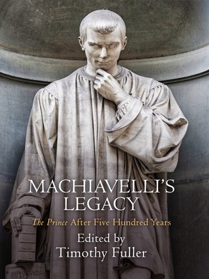 cover image of Machiavelli's Legacy
